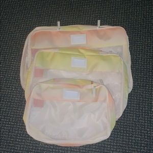 3 Set Mesh Travel Bags